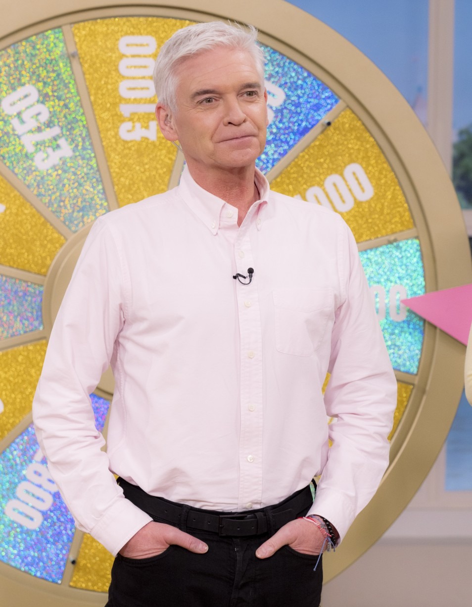 Editorial use only..Mandatory Credit: Photo by Ken McKay/ITV/Shutterstock (13887410ay)..Phillip Schofield..'This Morning' TV show, London, UK - 26 Apr 2023