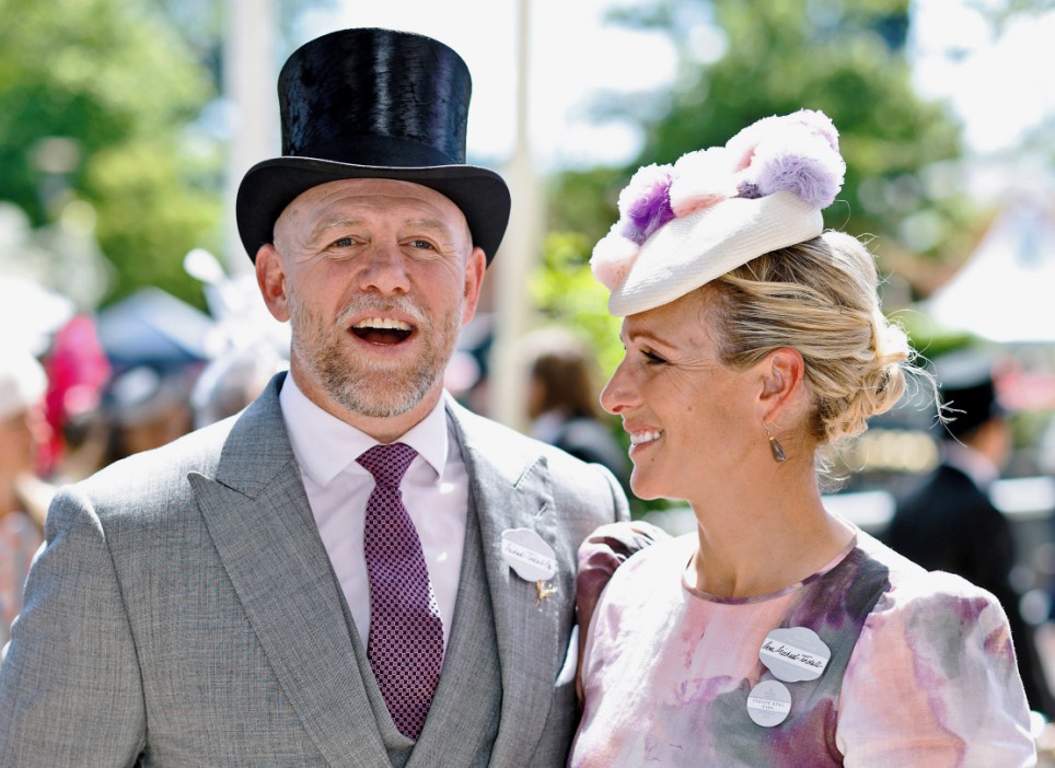 How old is Zara Tindall and how did she meet her husband Mike?
