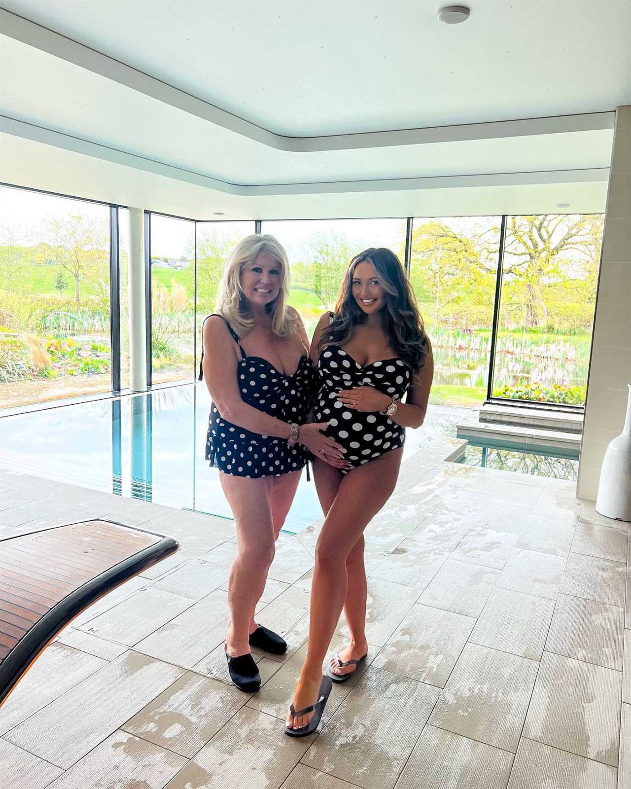 Inside Charlotte Dawson’s last holiday as a family of three to Portugal as she prepares to give birth to second child