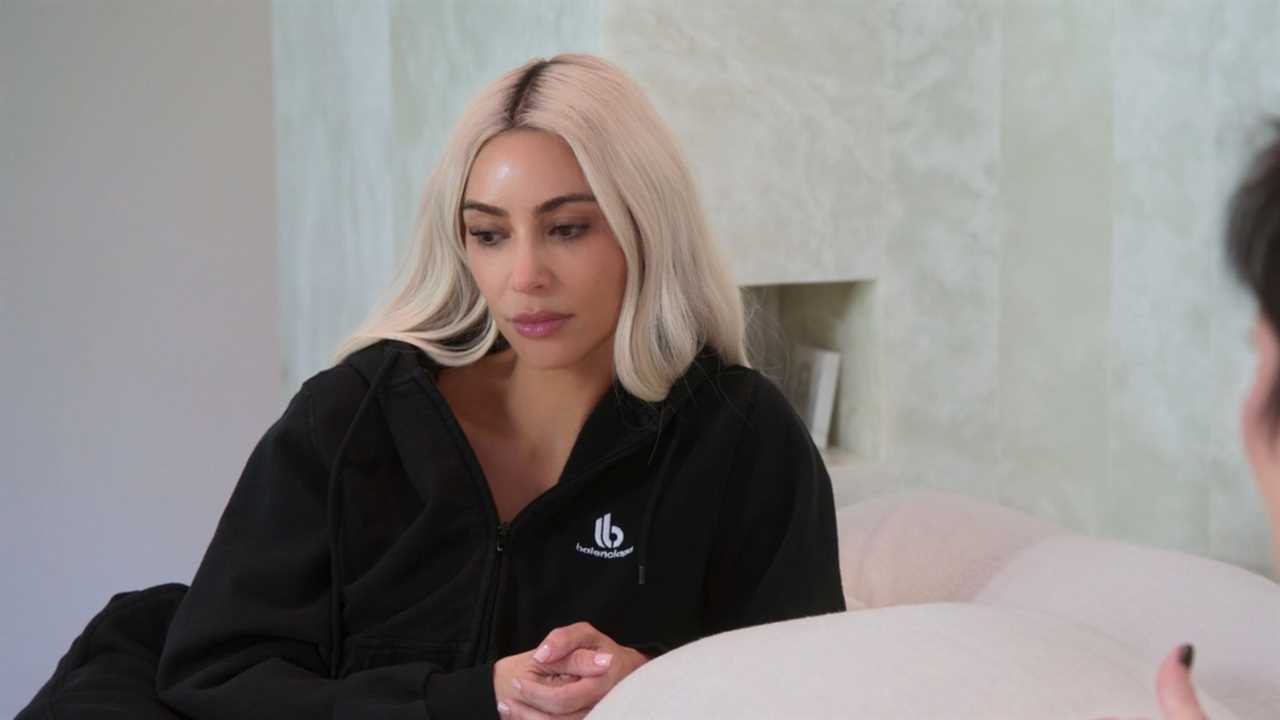 Kim Kardashian sparks concern with ‘botched’ face in new clip as fans marvel her skin ‘doesn’t move’ during crying spell