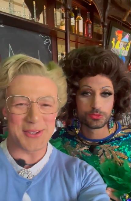Strictly hunks look unrecognisable in drag as they film Channel 4 reality series – while two more celebs are revealed