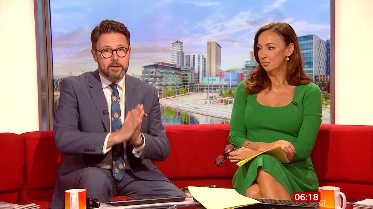 BBC Breakfast’s Jon Kay ‘terrified’ as Sally Nugent snaps ‘stop speaking!’ halfway through report