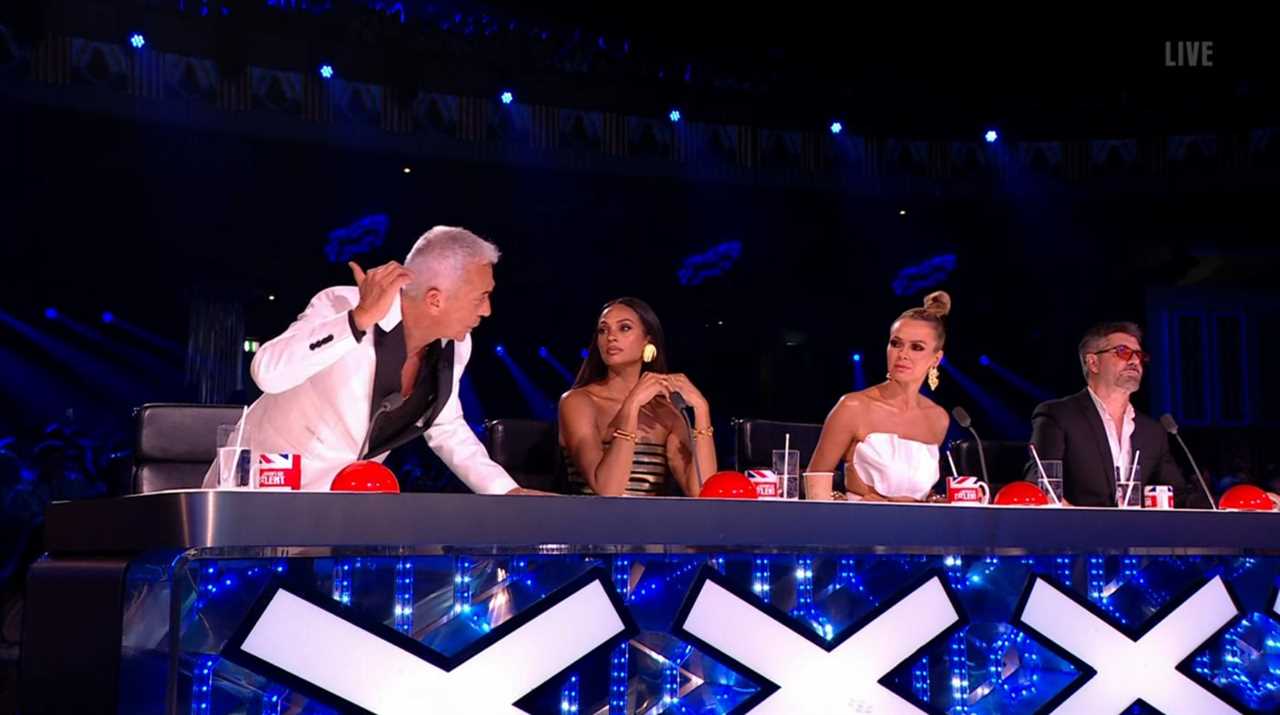 BGT in new ‘fix’ blunder after Bruno Tonioli asks Simon Cowell for ‘permission’ in judges vote