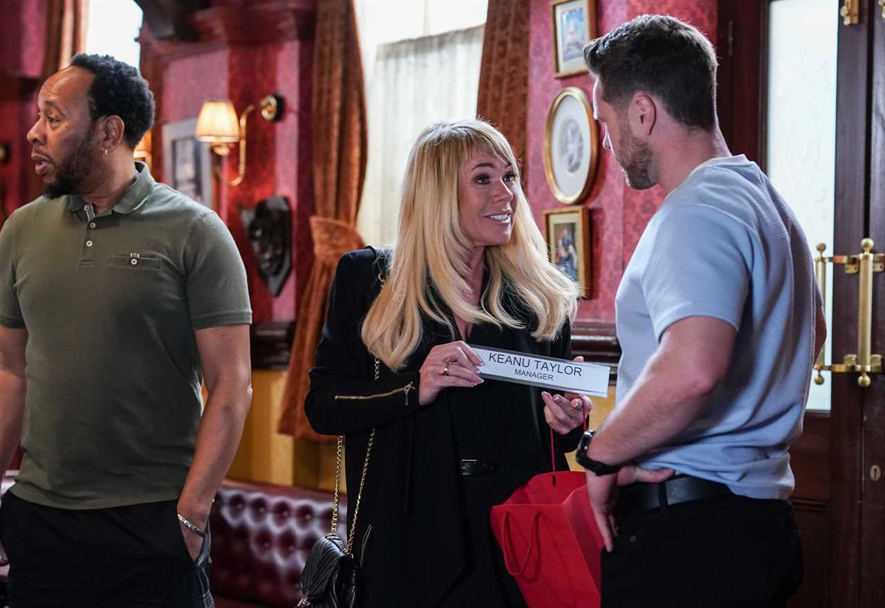 Sharon Watts makes a huge decision about Keanu Taylor in EastEnders
