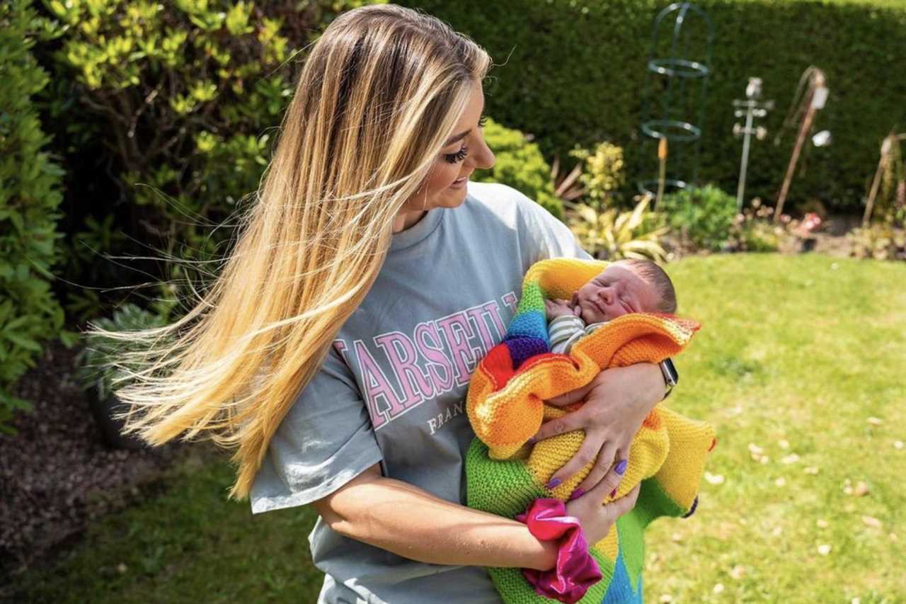 Gogglebox’s Izzi Warner cradles her baby nephew in adorable new snap