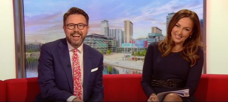 BBC Breakfast fans all make the same rude joke as Sally Nugent poses on bike in ‘sensational’ pics from BBC set