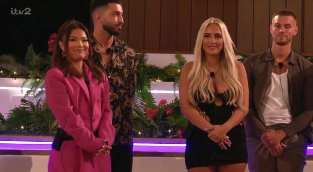 Love Island’s George leaves viewers in stitches with chat up blunder as he tries to steal Molly from Mitchell