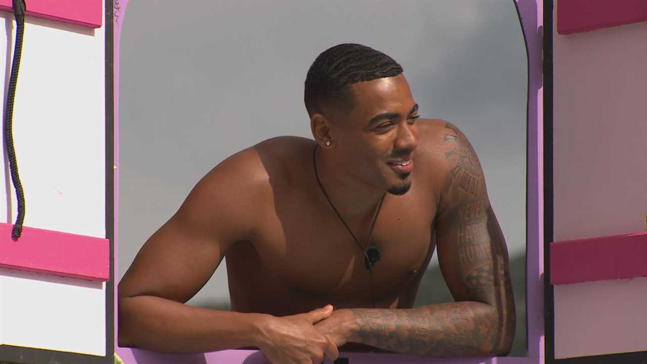 Love Island’s Tyrique slammed for defending ‘100 women’ count after he compares it to Catherine’s confession