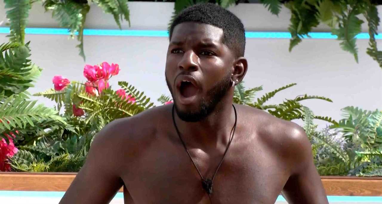 Watch the moment horrified Love Island cast learn a boy will be dumped from the villa in shock recoupling