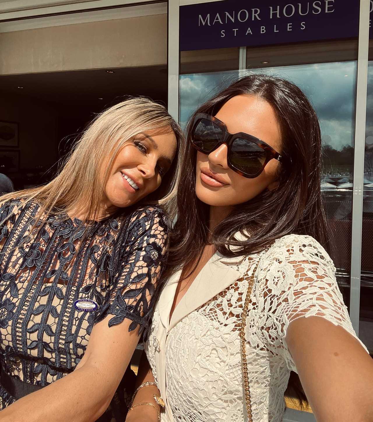 Gemma Owen wows in rare snap with stunning lookalike mum Louise in the sunshine