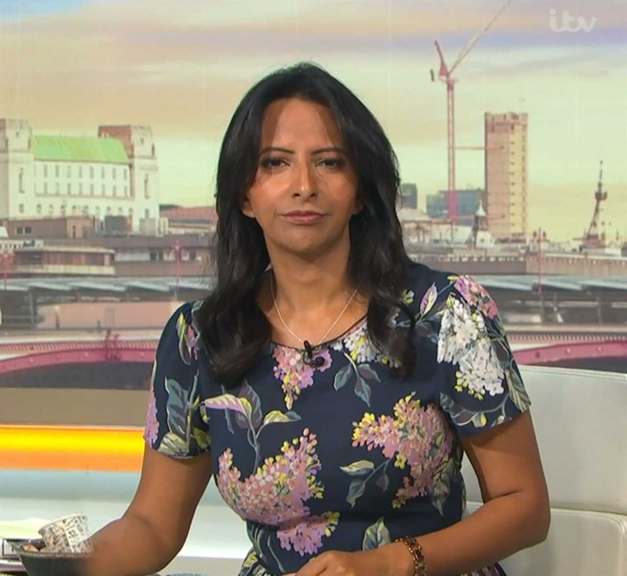 Ranvir Singh left in floods of tears in a park after being axed from job at ITV