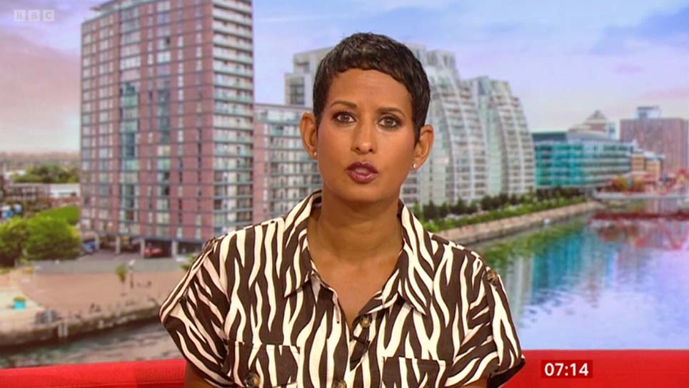 BBC Breakfast’s Naga Munchetty looks incredible on sweaty morning workout after health battle reveal