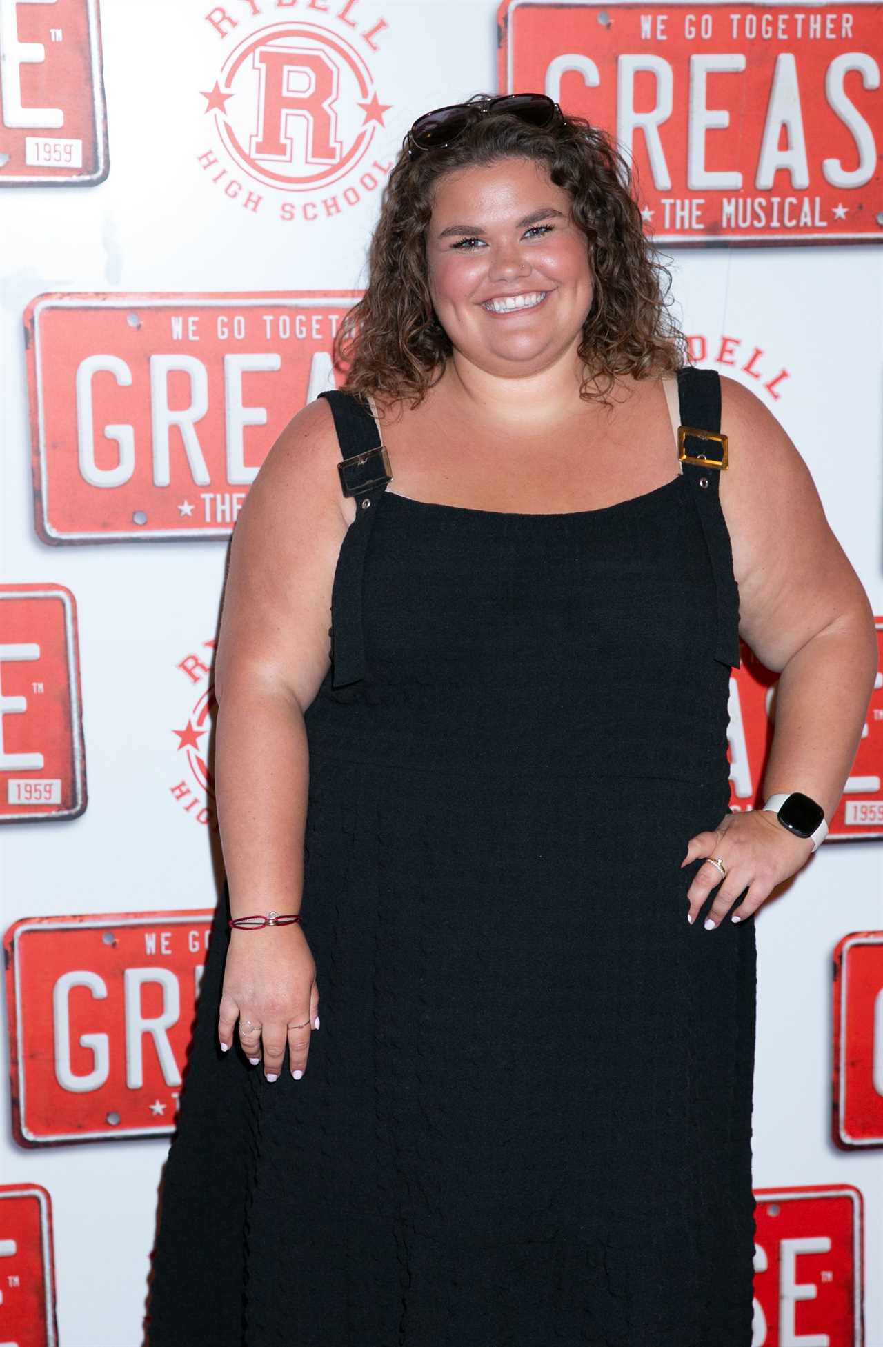 Gogglebox’s Amy Tapper looks slimmer than ever as she glams up for star-studded theatre night