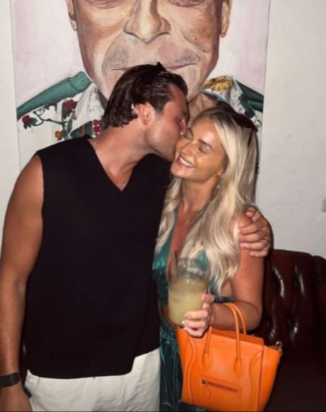 Love Island couple spark rumours they’re back together after bitter villa split as they kiss in cosy snap on holiday