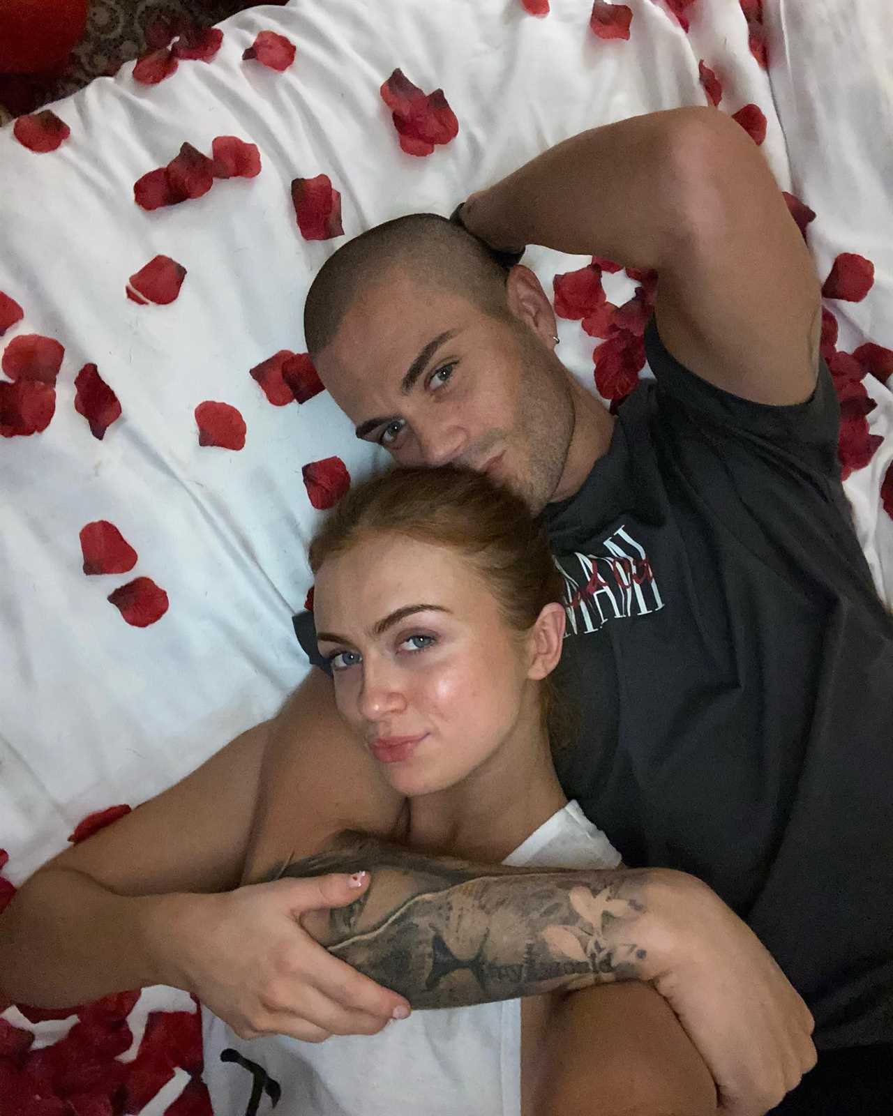 Max George and Maisie Smith tease engagement as he ‘puts a ring on it’