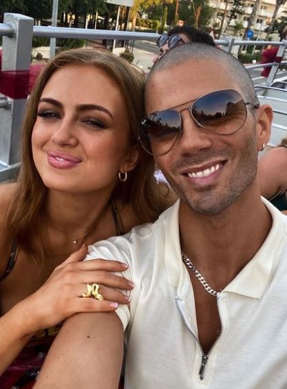 Max George and Maisie Smith tease engagement as he ‘puts a ring on it’