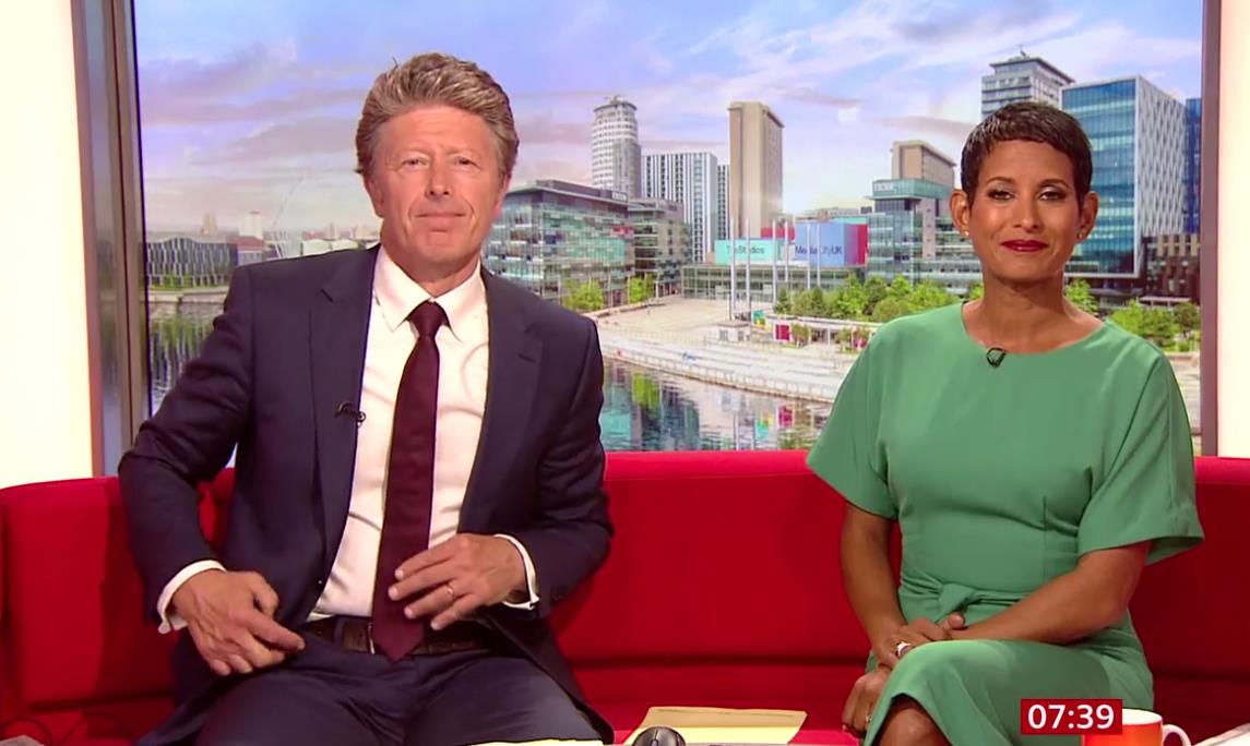 BBC Breakfast viewers distracted as report is interrupted by surprise onlooker