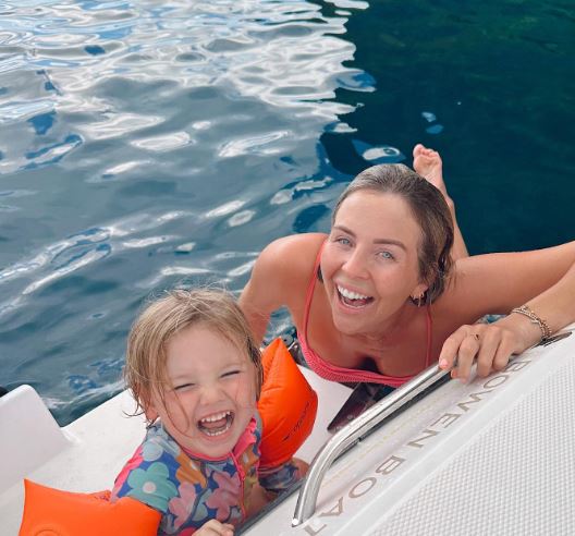 Lydia with daughter Loretta