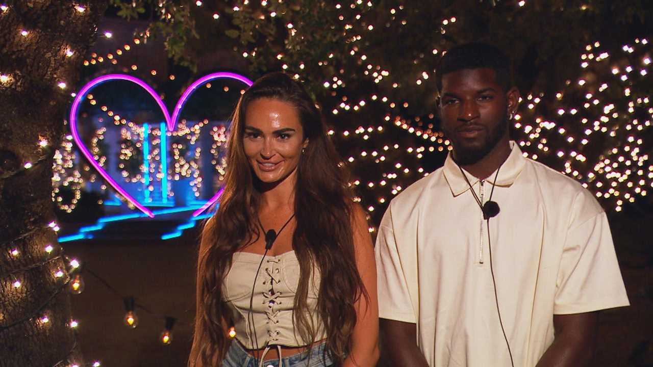 Love Island star Catherine breaks down in tears after Andre is dumped and romance comes to an abrupt end