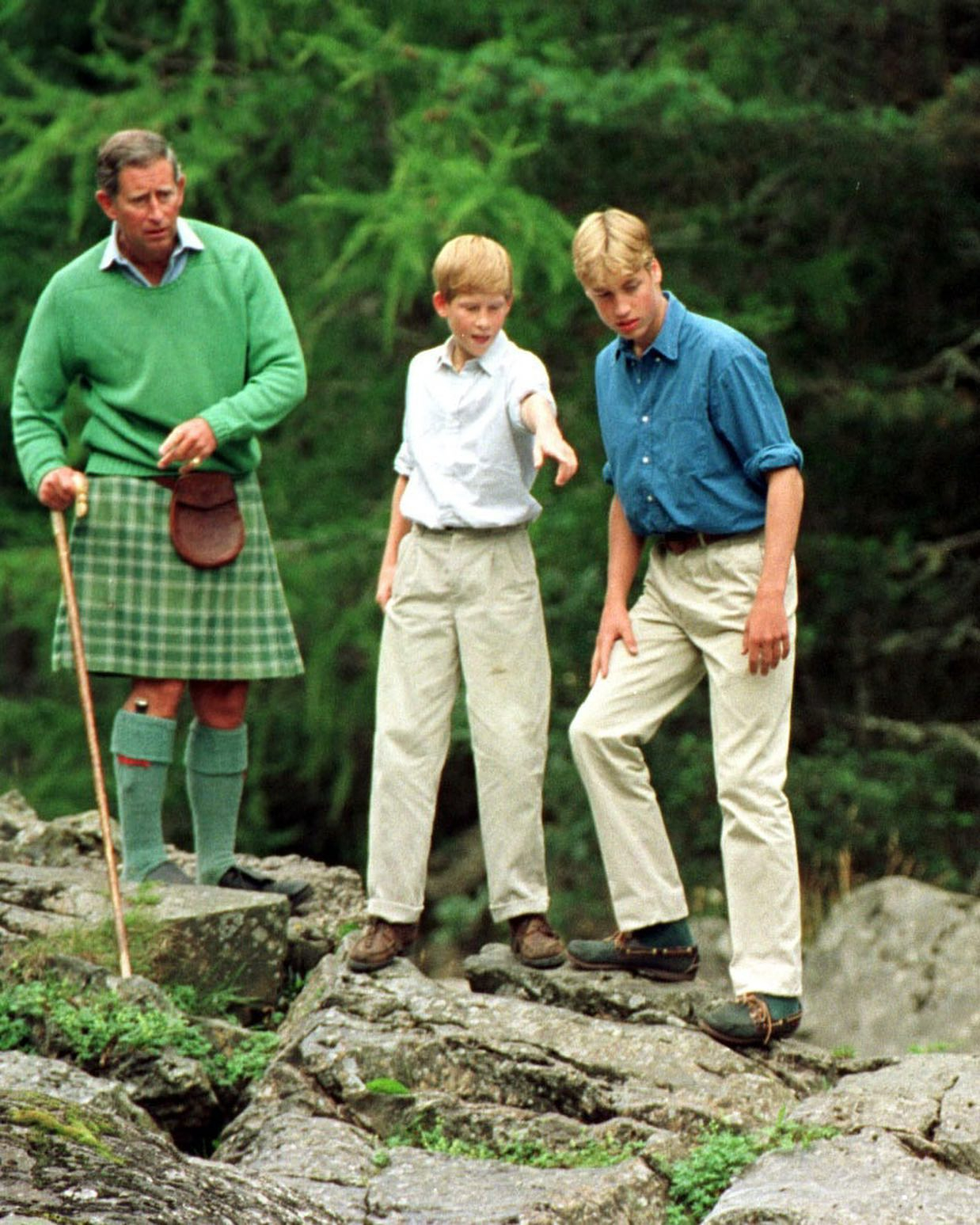 King Charles ‘offers olive branch’ to Prince Harry by posting photo of him on Father’s Day