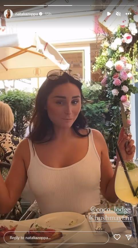 Love Island’s Natalia Zoppa shows off the results of bum fillers and reunites with Casa Amor co-star