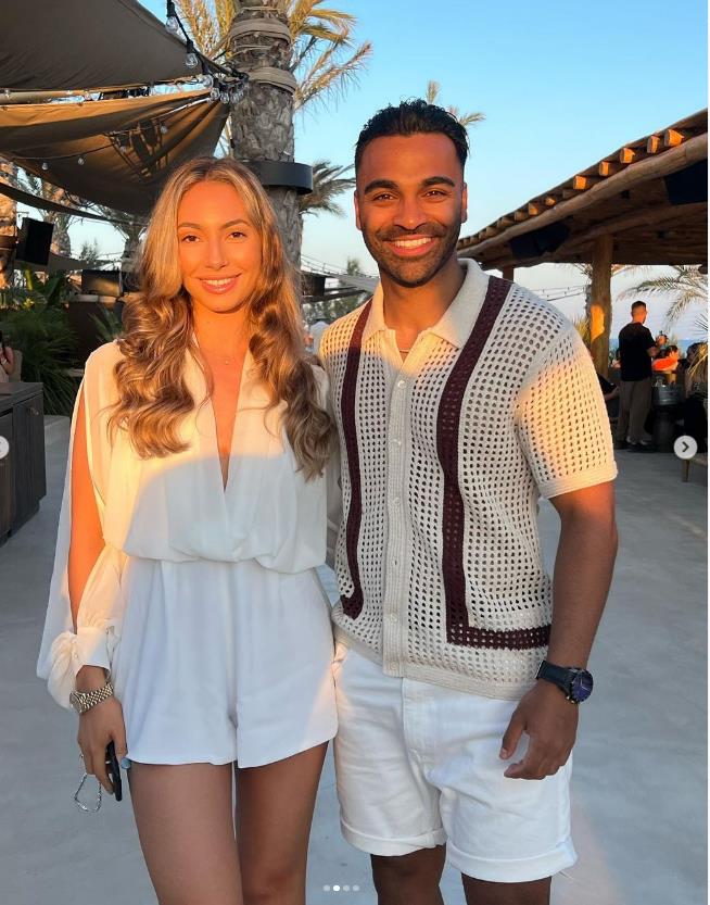 Love Island legends ‘engaged’ as fans spot ring on star’s left hand on romantic Greece holiday