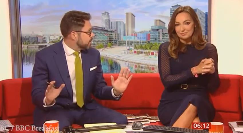 BBC Breakfast’s Sally Nugent swipes at Carol Kirkwood to ‘go and take a nap’ after joke falls flat