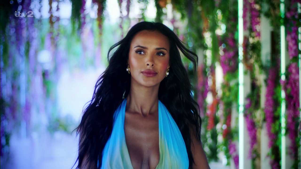 Maya Jama poses in eye-popping Love Island outfit as she’s seen returning to the villa