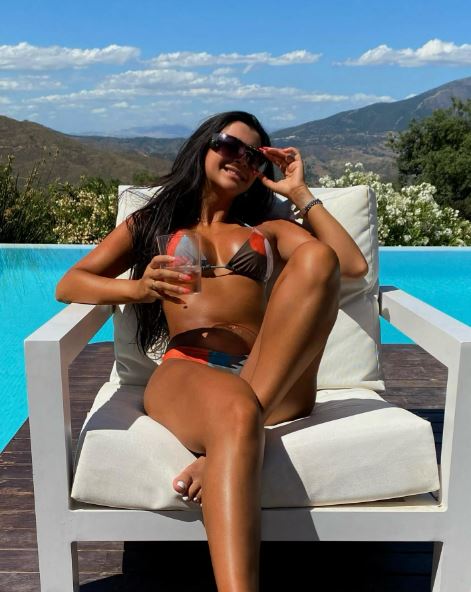 Inside glam off-camera life of bombshell Mal Nicol with jetsetting holidays and famous Love Island pals