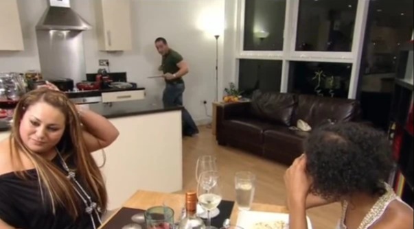 Shocking moment Come Dine With Me host scrapes guest’s dinner into the bin – leaving whole table squirming