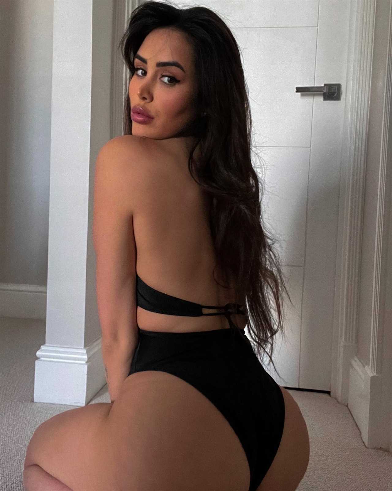 Geordie Shore’s Marnie Simpson wows fans as she goes braless in tight white bodysuit