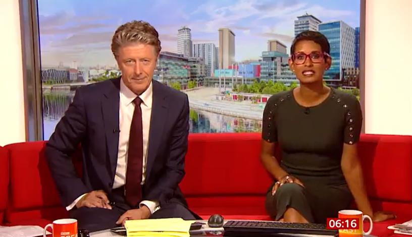 Naga Munchetty scolded by BBC Breakfast co-star as she takes brutal swipe at his report