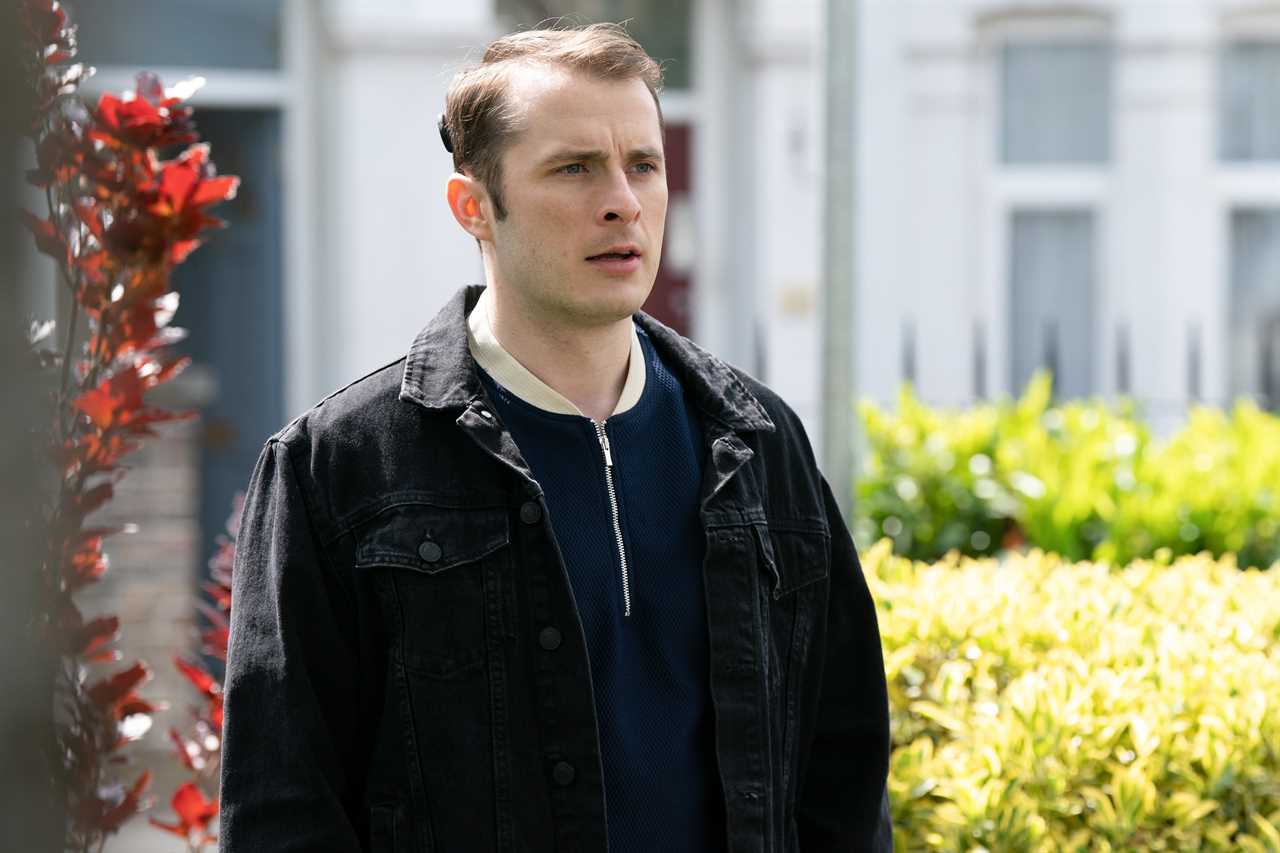 Ben Mitchell struggles to cope with hiding his secret in EastEnders