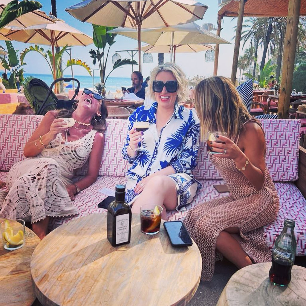 BBC Breakfast’s Sally Nugent looks worlds away from the sofa in see-through beach dress on holiday with Steph McGovern