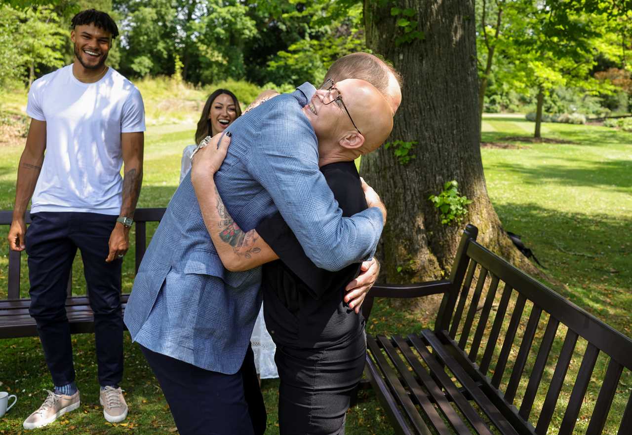 Heart-warming moment Prince William hugs TV star Gail Porter as he launches new project to end homelessness