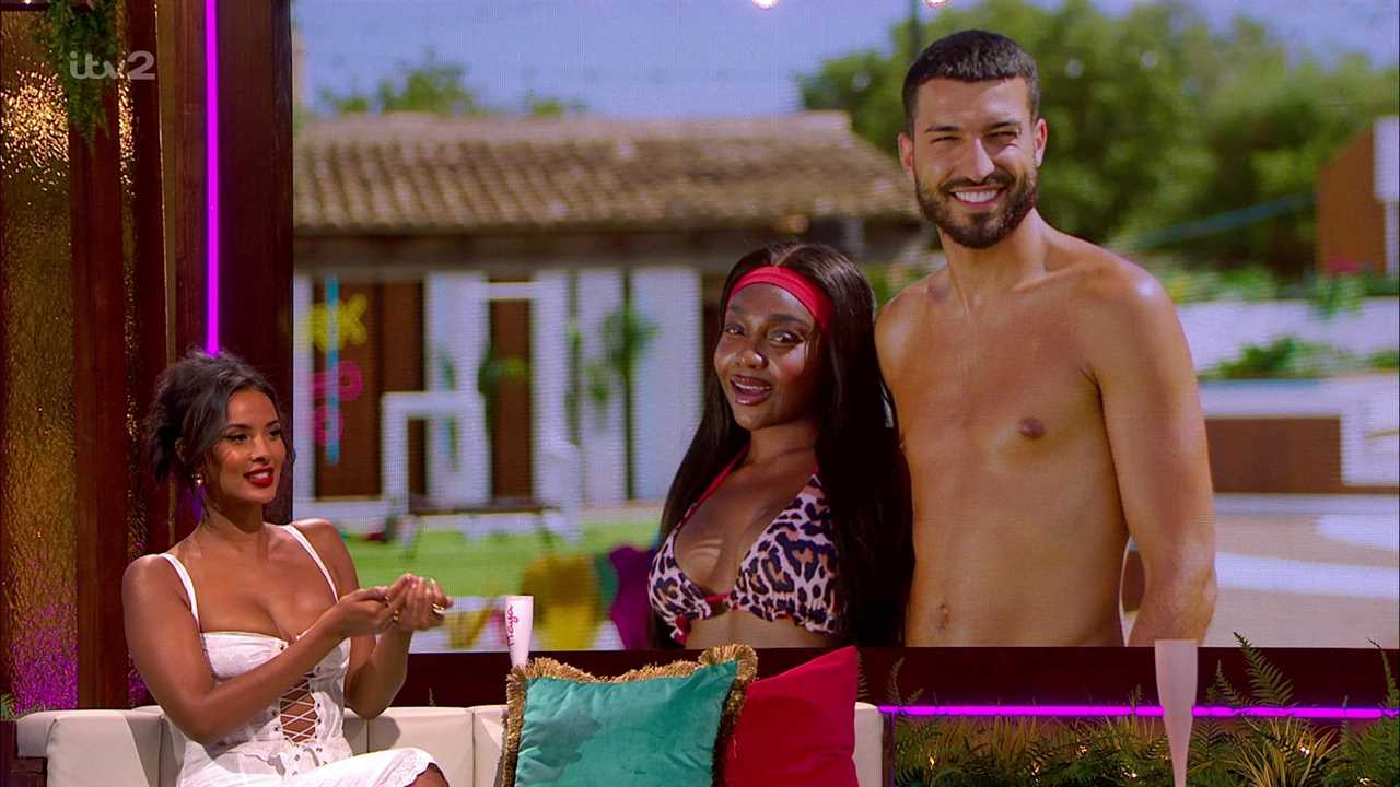 Love Island fans horrified as Aftersun guest makes shock remark about Medhi live on TV