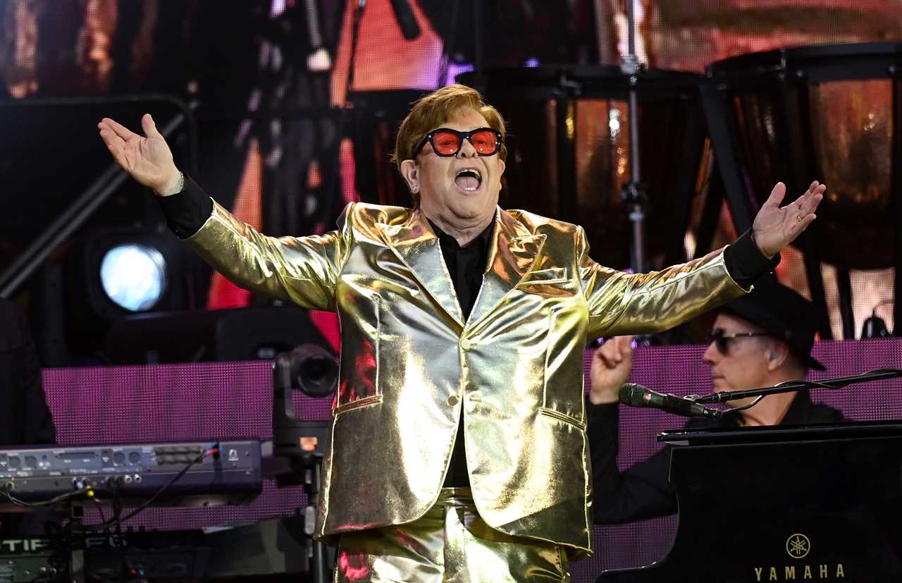 Elton John fans left baffled as Dua Lipa fails to show up to perform her track with him at Glastonbury