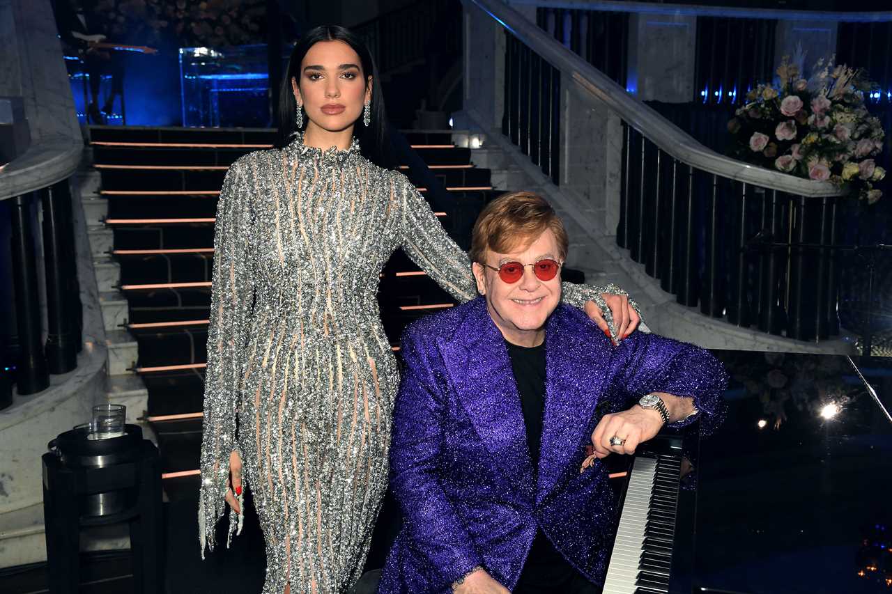 Elton John fans left baffled as Dua Lipa fails to show up to perform her track with him at Glastonbury