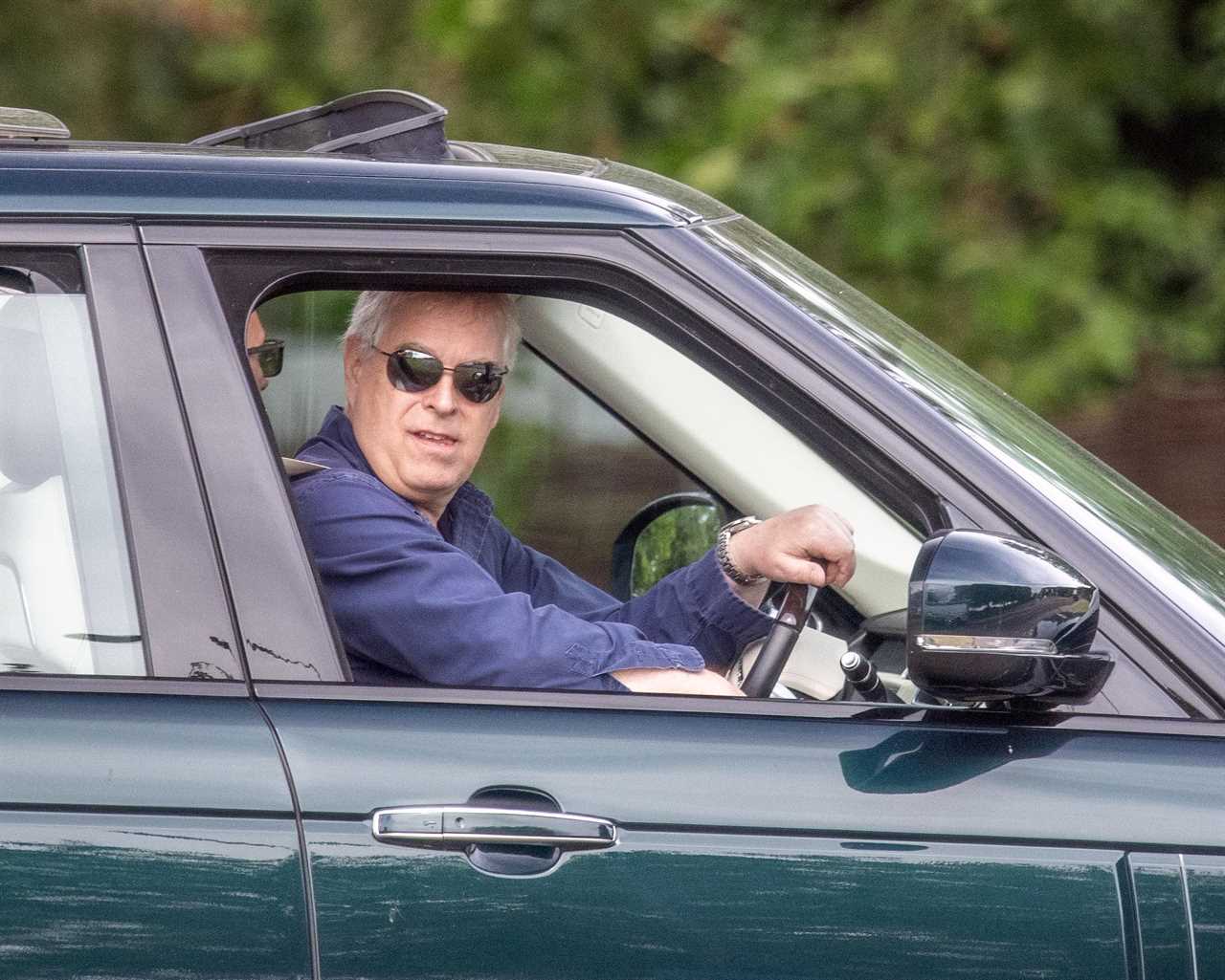 Prince Andrew pictured for first time after Sarah Ferguson reveals breast cancer op as he supports her at Royal Lodge