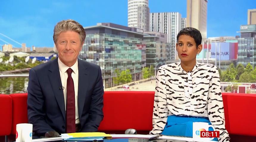 BBC Breakfast blunder as fans spot rogue tea run in middle of weather report – swiping ‘so that’s how it’s served!’