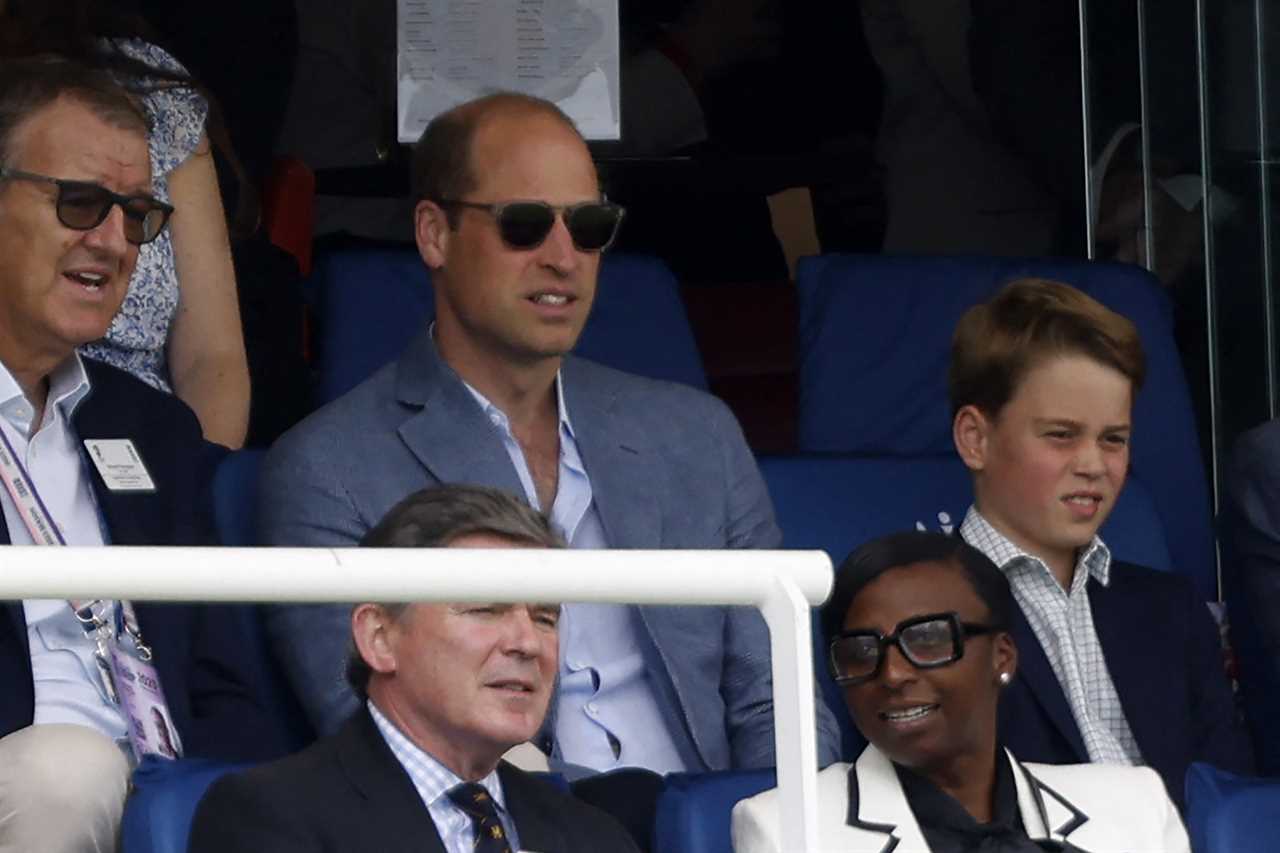 Prince George tucks into pizza as he joins William to watch Ashes test at Lord’s – and everyone’s saying the same thing