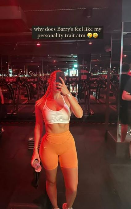 Love Island’s Mary Bedford flashes her abs in tight sports gear two years after stint in ITV2 villa