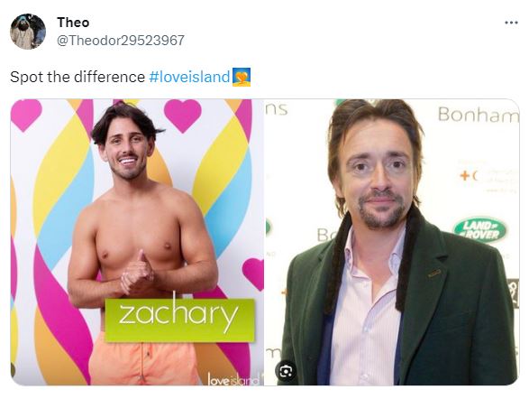 Love Island viewers shocked by Zachary’s real age