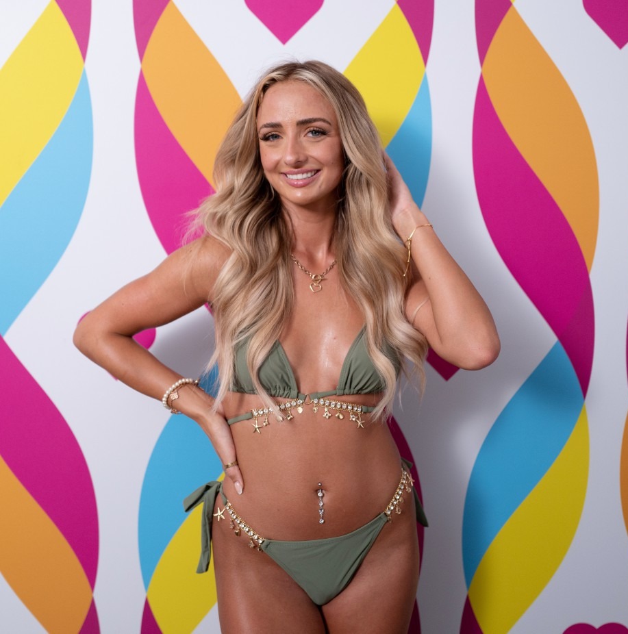 Editorial Use Only. No Merchandising. No Commercial Use Mandatory Credit: Photo by ITV/Shutterstock (13949859v) Abi Moores. 'Love Island' TV show, Series 10, Bombshells, Majorca, Spain - 05 Jun 2023