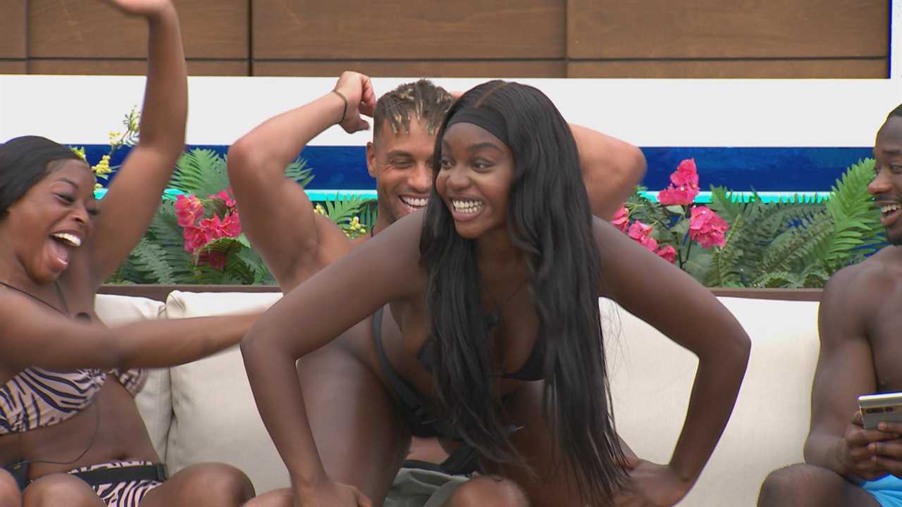 Love Island viewers complain Amber Wise, 19, is too young to be on show as she snogs and twerks in racy game