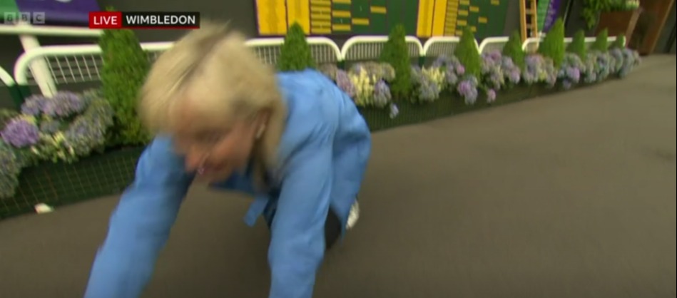 BBC Breakfast chaos as Carol Kirkwood dragged to the ground by dog as co-stars gasp ‘are you alright?!’