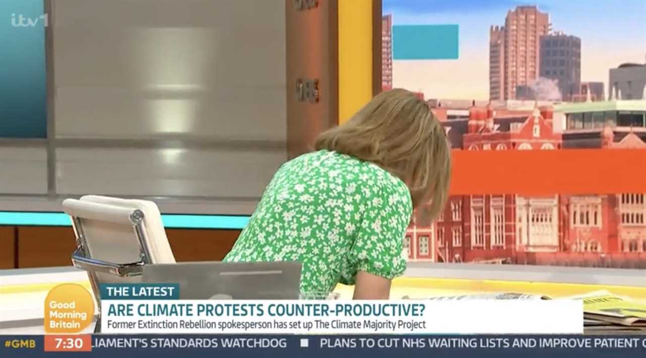 Good Morning Britain’s Kate Garraway left red-faced after on-air blunder interrupts live broadcast