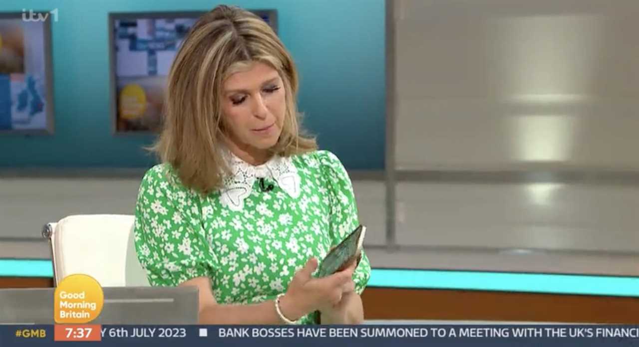 Good Morning Britain’s Kate Garraway left red-faced after on-air blunder interrupts live broadcast