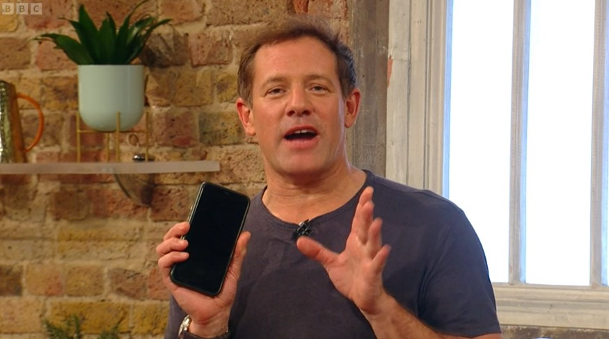 Saturday Kitchen host Matt Tebbutt fights back tears as he is interrupted on air with emotional text from daughter