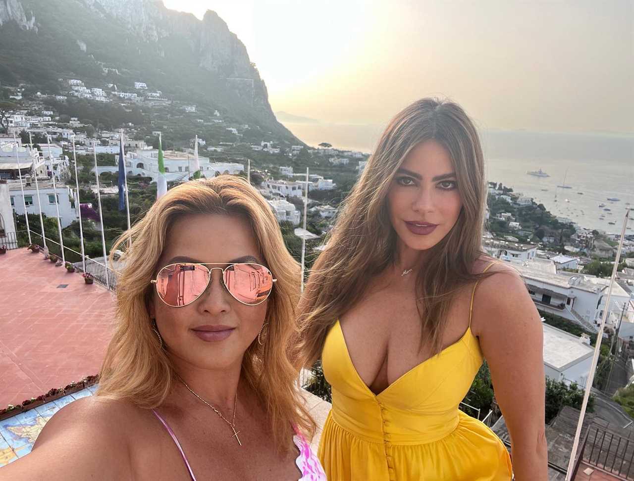 AGT judge Sofia Vergara, 50, nearly slips out of her tight yellow dress as star drops jaws with sexy new photos. Taken Without Permission. https://www.instagram.com/p/CuclAeKsfJa/